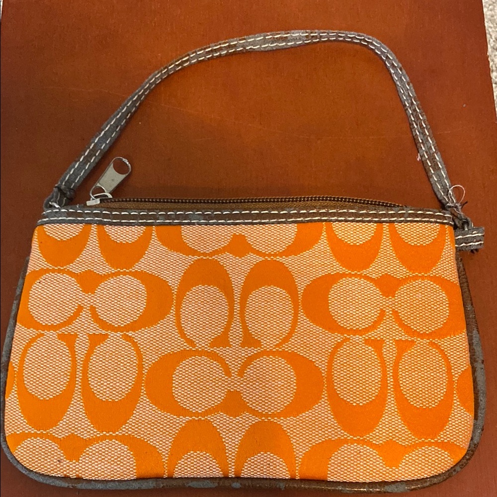 Coach - Colorful Patchwork Wristlet - image 2